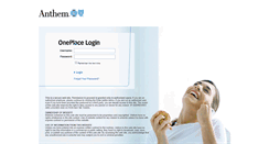 Desktop Screenshot of myoneplace.anthem.com