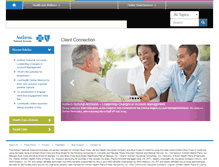 Tablet Screenshot of clientnews.anthem.com